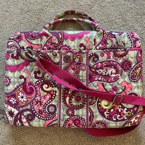 Vera Bradley Laptop Case When Paisley Meets Plaid